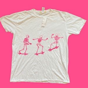 Project SocialT Skateboard Skeletons TShirt